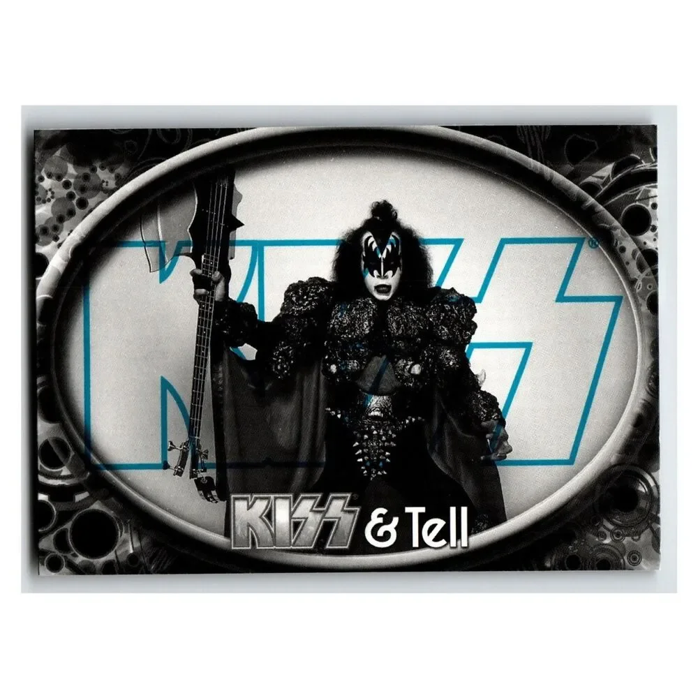 KISS Gene Simmons 2009 KISS & Tell Press Pass 82 Music Card